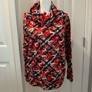 Joyland cowl neck pullover Size Large EUC!